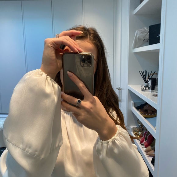 Givenchy Silk White Blouse - Picture 6 of 13